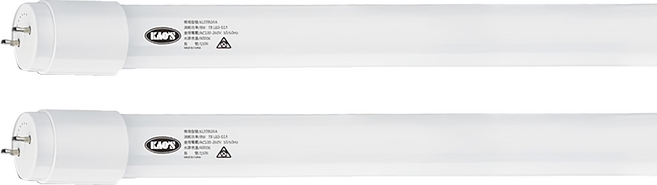 KAO'S 高氏 t8燈管1尺5w, 黃光, 2入