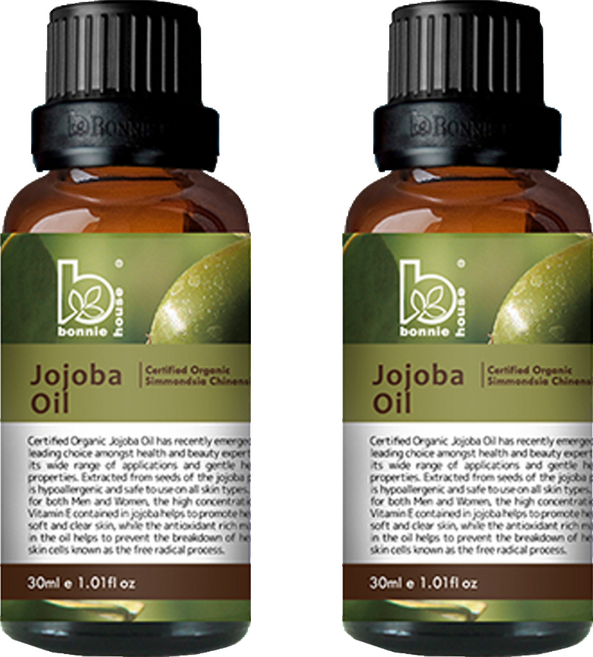 Bonnie House 植享家 有機單方基底油 荷荷芭油, 30ml, 2瓶