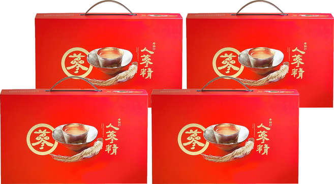 老協珍 人蔘精禮盒, 14瓶, 60ml, 4盒