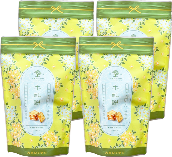 SALICO FOODS 大黑松小倆口 牛軋餅袋裝 8入, 4個, 116g
