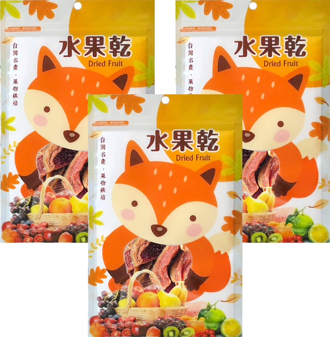 Sweet Garden 甜園 紅心芭樂乾, 120g, 3個