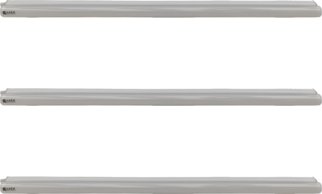 APEX LIGHTING 艾沛斯照明 彩盒T5 全塑支架燈 10W AP-I210W 二尺 暖白 黃光/3000K, 暖白光, 3個