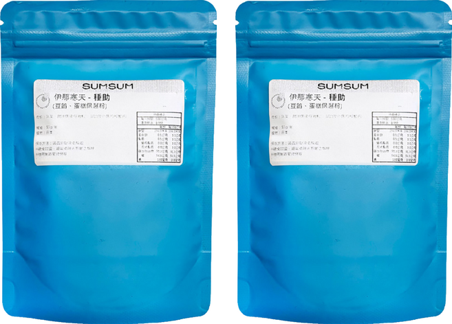 伊那寒天 種助 豆餡 蛋糕保濕粉, 50g, 2包