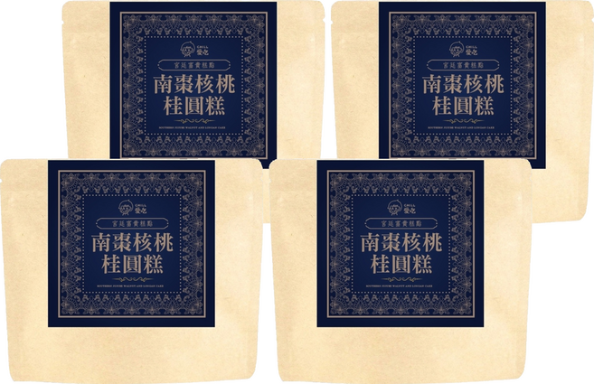 CHILL 愛吃 南棗核桃桂圓糕, 105g, 4個