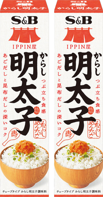 S&B 愛思必 辣明太子風味醬, 38g, 2個