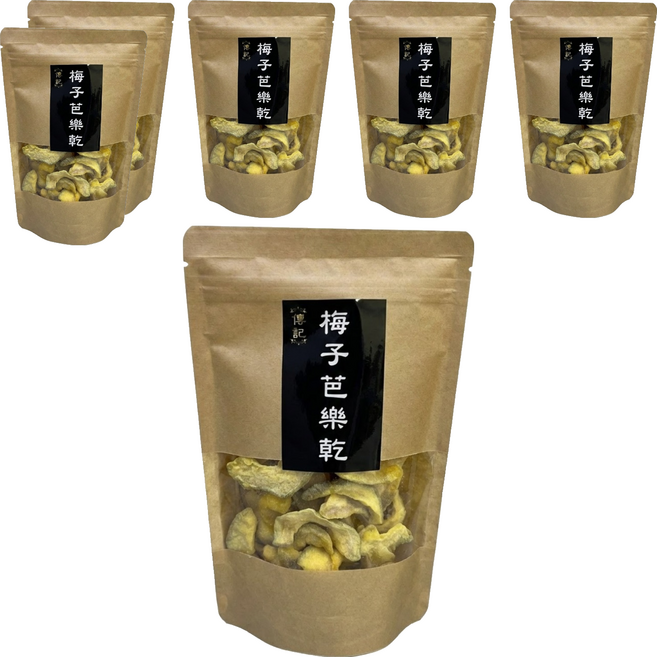 傳記 梅子芭樂乾, 6個, 170g
