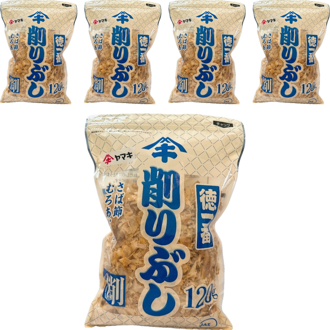 Yamaki 雅媽吉 柴魚片, 5個, 120g