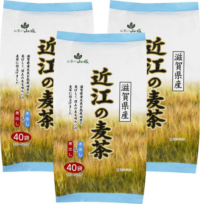 山城物產 近江麥茶, 8g, 3套, 40個裝