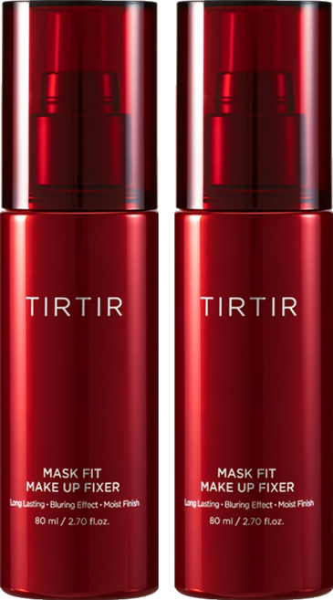TIRTIR 台灣公司貨 高效持久定妝噴霧, 2個, 80ml