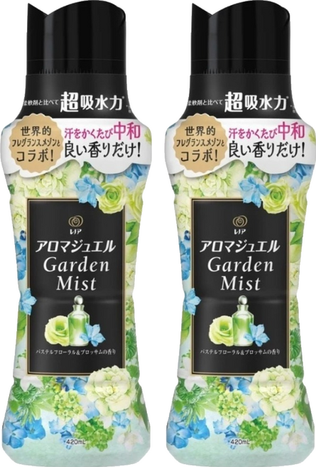 Lenor 蘭諾 衣物芳香豆 淡雅花香, 2個, 420ml