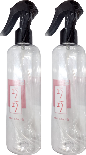 BEER BEAR 皮久熊 巧巧 MINI噴槍 260ml, 黑色 + 透明色, 2個