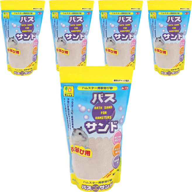 SANKO WILD 沐浴砂 338, 1kg, 5包