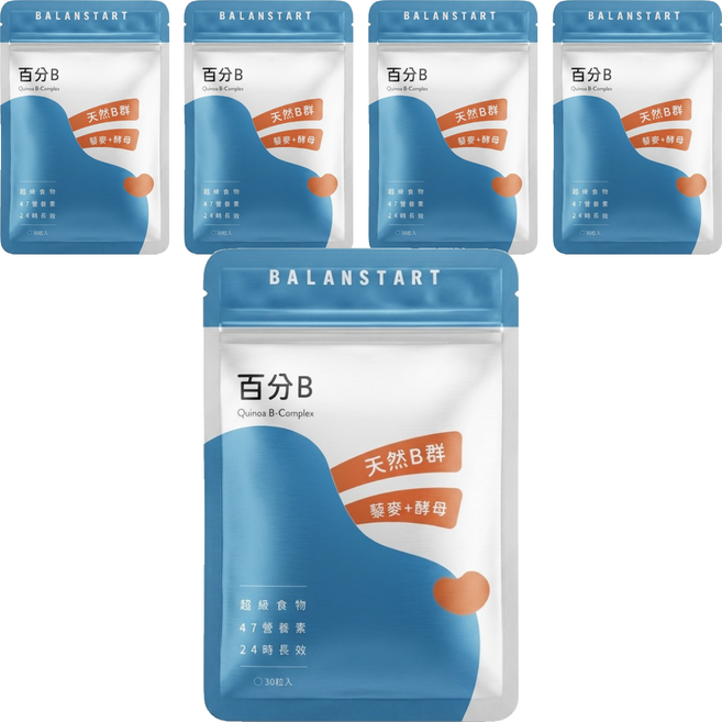永豐 人可和 百分B素食膠囊 330mg, 5個, 30顆