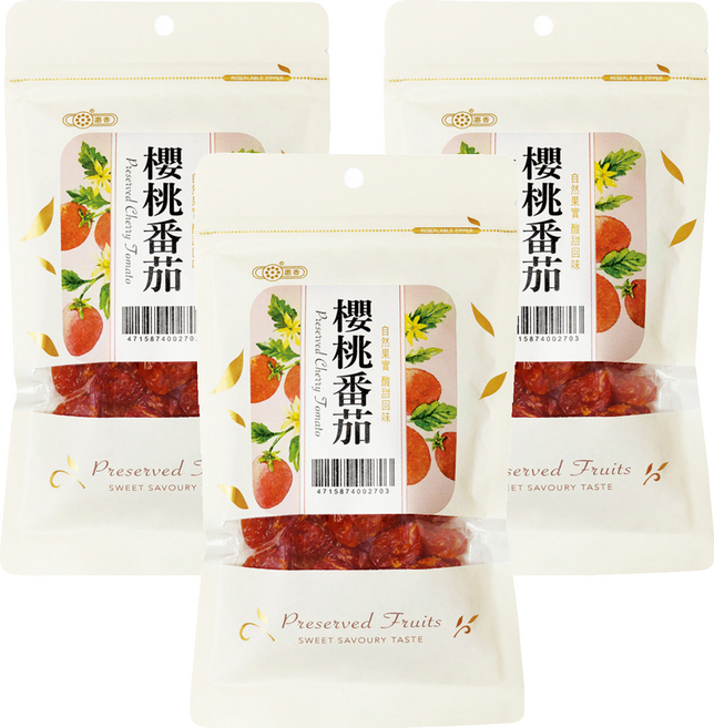 惠香 櫻桃番茄, 3個, 160g