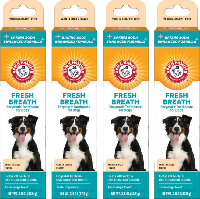 ARM&HAMMER 犬用酵素牙膏 抗敏, 67.5g, 4條