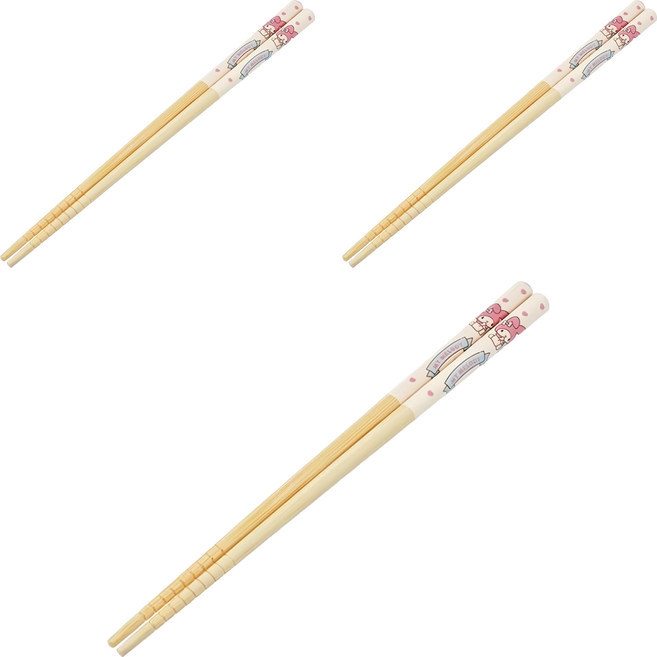 Skater X/O 竹筷 21cm, 款式隨機, 筷子, 3雙