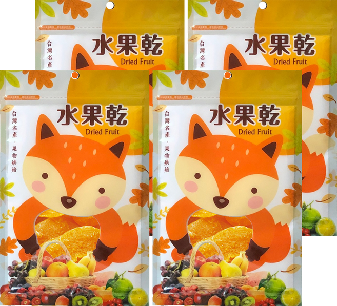 甜園 水蜜桃乾, 150g, 4個