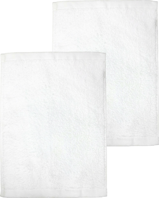 Lin Hua Towels 林花毛巾 12兩中厚款浴巾, 白色, 2個