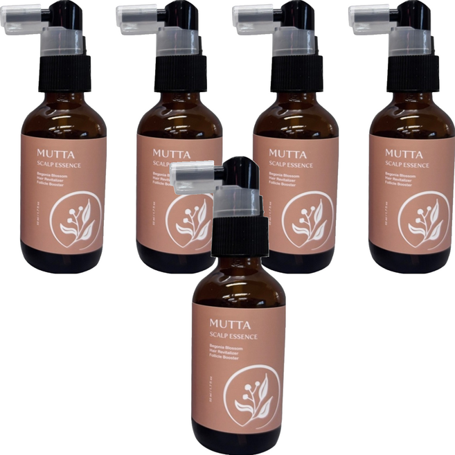 MUTTA 沐塔 海棠初綻 逆齡重生蘊髮精粹, 50ml, 5瓶