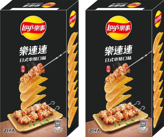 Lay's 樂事 經濟包日式串燒口味洋芋片, 166g, 2個