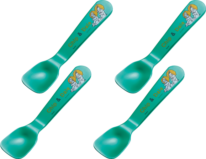 Skater SA1 冰淇淋用鋁湯匙, 奇奇蒂蒂, 4支