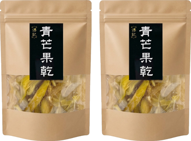 傳記 青芒果乾, 2個, 70g