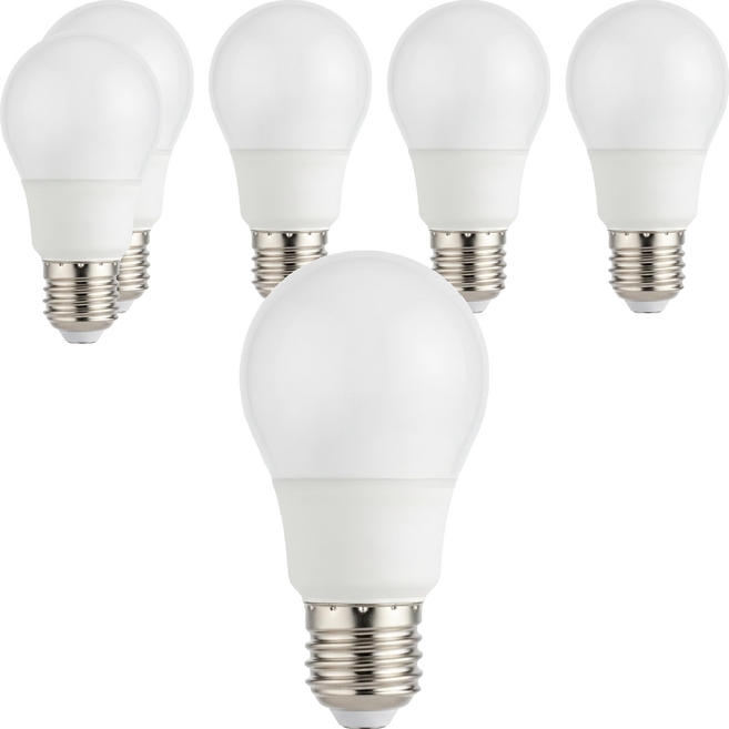 EVERLIGHT 億光 7.2W 超節能 5.5 x 10.4 x 2cm, 白光, 6個