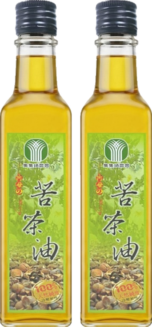 JIJI FARMERS' ASSOCIATION 集集鎮農會 苦茶油, 2個, 250ml