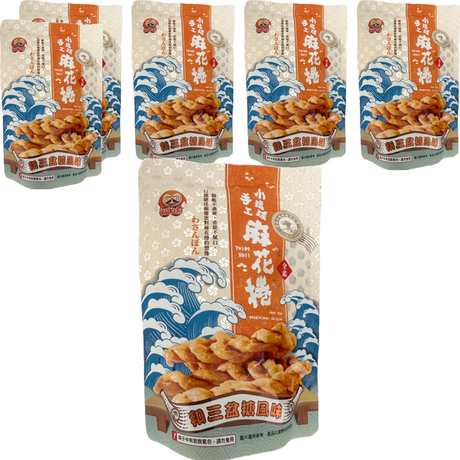 福味 麻花捲 和三盆糖, 200g, 6個