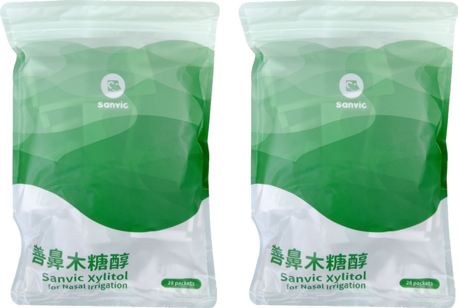 sanvic 善維 善鼻 醫療級洗鼻專用木糖醇 NX03 10g 28個裝, 2個