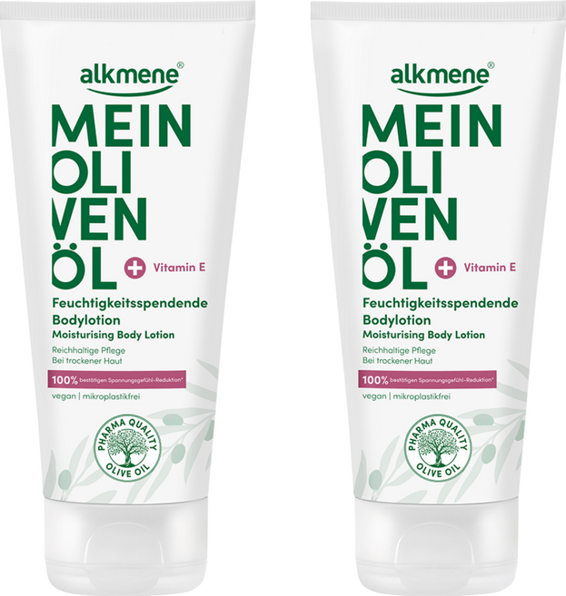 alkmene 歐珂蔓 我的橄欖油保濕身體乳液, 2個, 200ml