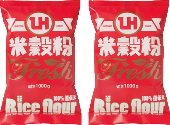聯華製粉 蓬萊米穀粉, 1kg, 2包