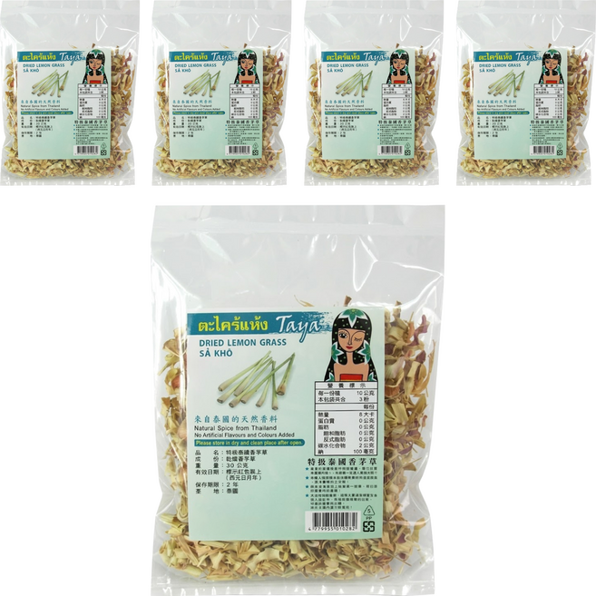 Taya Spices 香茅草, 30g, 5包