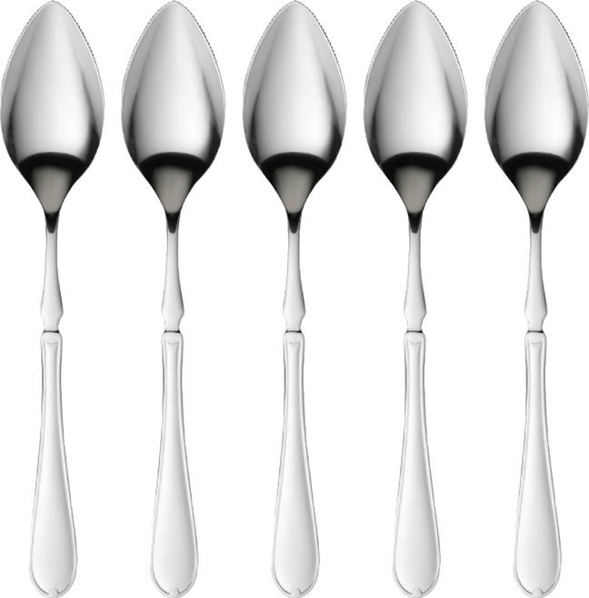 SALUS 佐藤金屬 LA MONE餐具 葡萄柚匙, 5支, 銀色