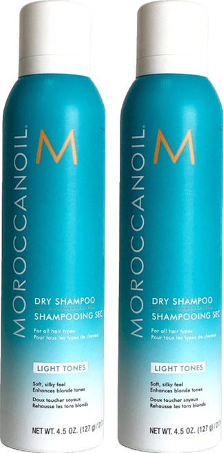 MOROCCANOIL 摩洛哥優油 優油矯色乾洗髮 淺色調, 2個, 217ml