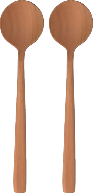 tougei 籐芸 Nachure Cutlery 天然木餐具 茶匙, 2個