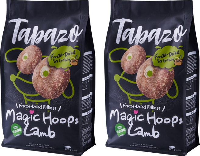 Tapazo 特百滋 成幼犬用 凍乾填心糧 低敏配方, 907g, 2個, 羊肉