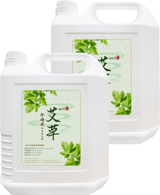 Queen 皇后 艾草午時水淨身洗衣精, 4kg, 2個