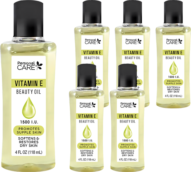 美國 Personal CARE 維他命E護膚油, 118ml, 6瓶
