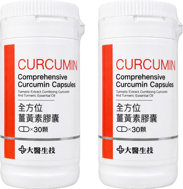 大醫生技 全方位薑黃素膠囊, 2個, 30顆