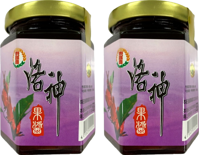 台東地區農會 洛神果醬, 230g, 2罐