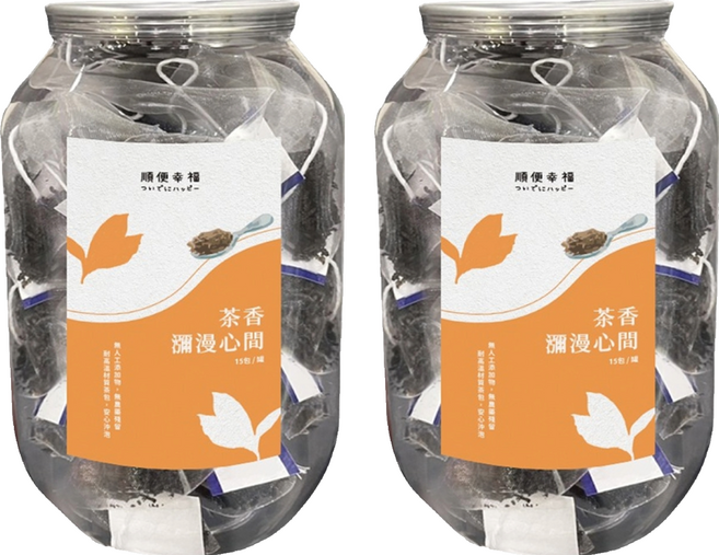 順便幸福 典藏茶包 香韻桂花烏龍茶, 7g, 2個, 15個裝