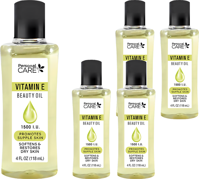 美國 Personal CARE 維他命E護膚油, 118ml, 5瓶
