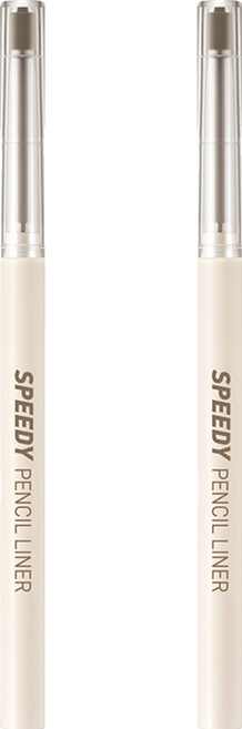 peripera 台灣公司貨 速描眼線膠筆 0.14g, 04 灰棕色, 2個