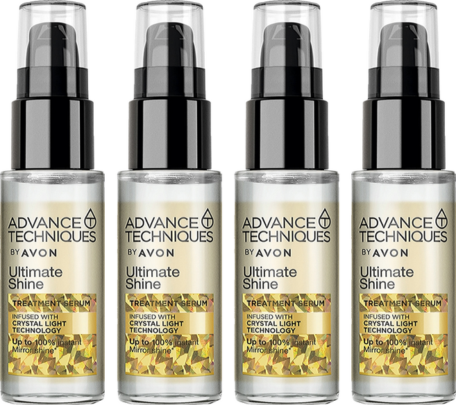 AVON 雅芳 毛鱗片高光修護精華, 4個, 30ml