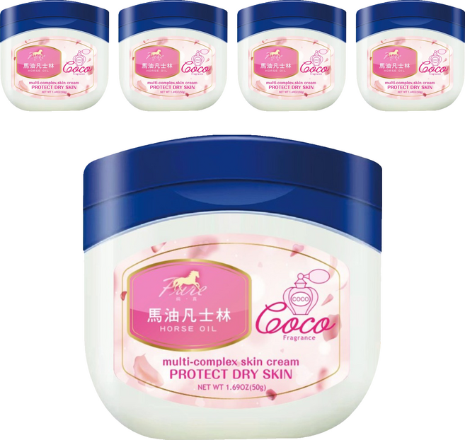 Pure 純真 香水馬油凡士林, 50g, 5個, Coco Fragrance