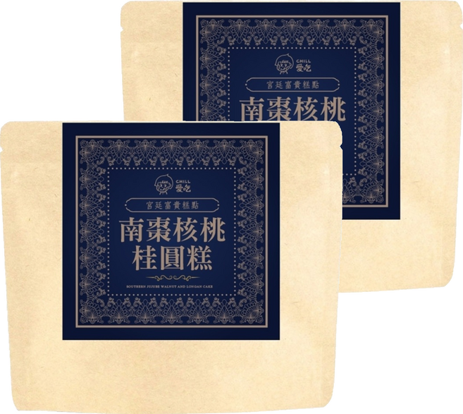 CHILL 愛吃 南棗核桃桂圓糕, 105g, 2個