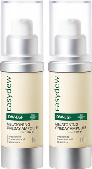 Easydew 台灣公司貨 煥白修護安瓶 DW-EGF, 2個, 30ml