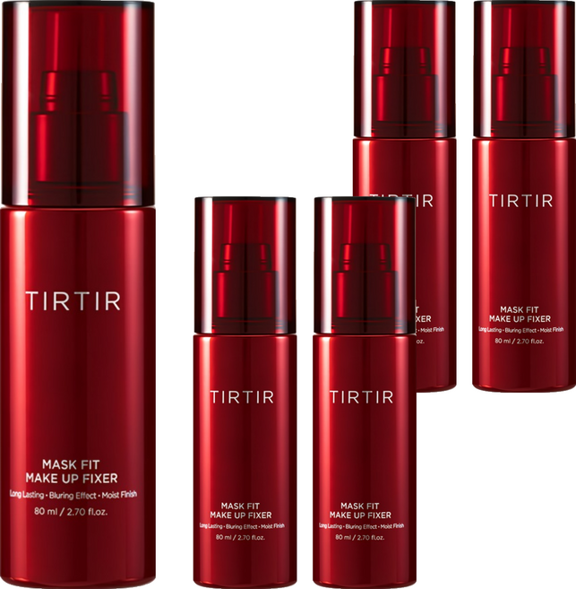 TIRTIR 台灣公司貨 高效持久定妝噴霧, 5個, 80ml