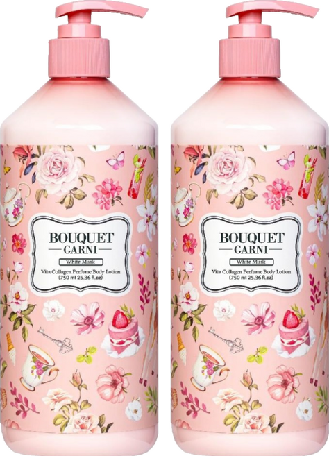 BOUQUET GARNI 璞珈妮 維他膠原彈潤乳液 白色, 2個, 750ml